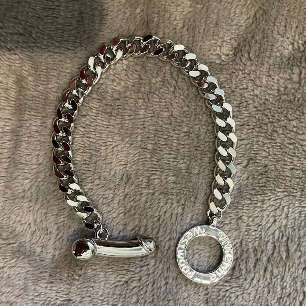 Vivivenne Westwood Silver Penis Bracelet
